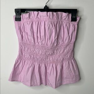 HYFVE ruffled strapless top